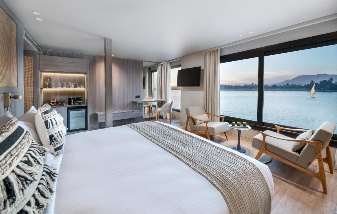 Historia: Nile Cruise Boutique Hotel Luxor Exterior photo