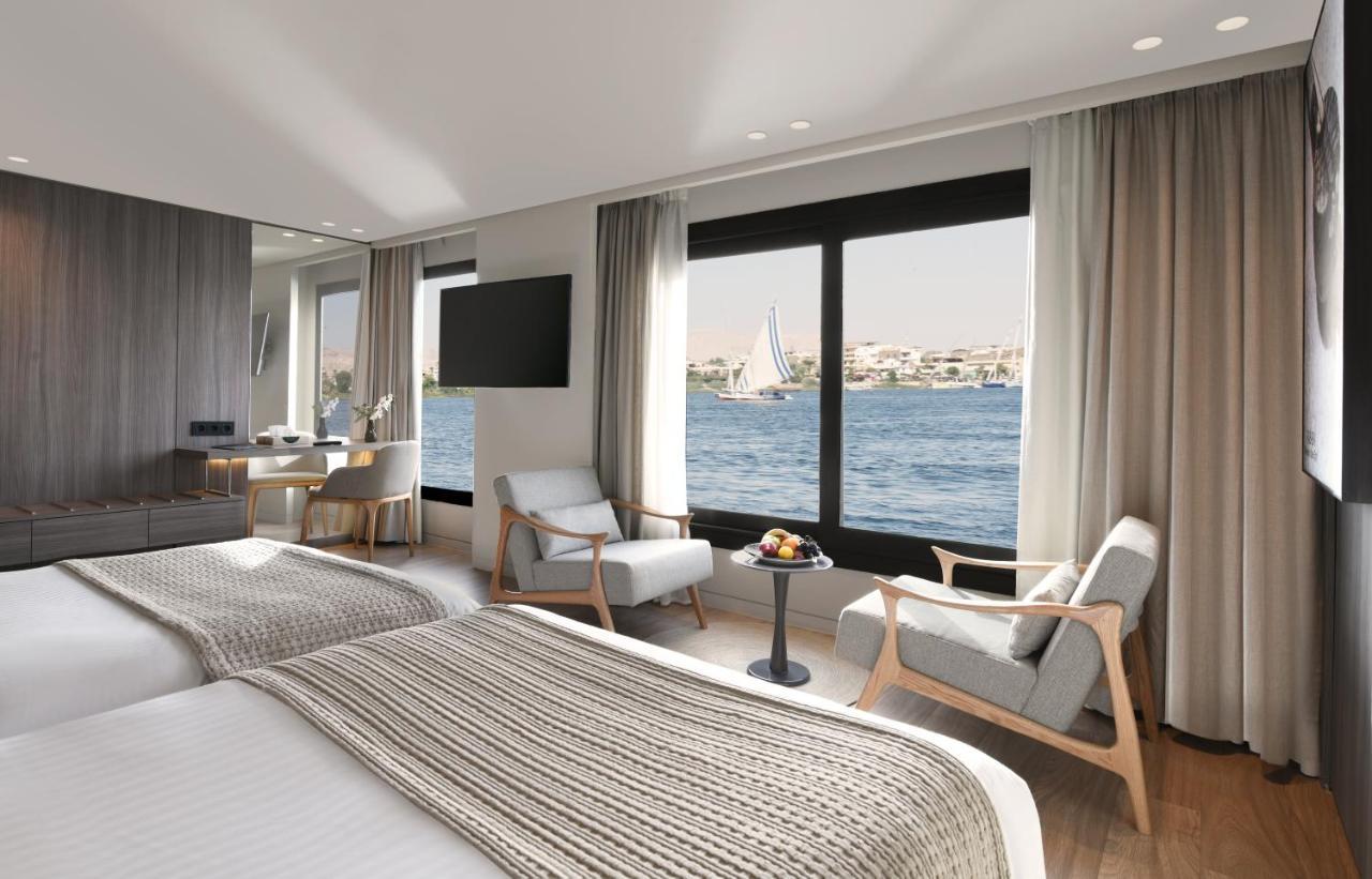 Historia: Nile Cruise Boutique Hotel Luxor Exterior photo