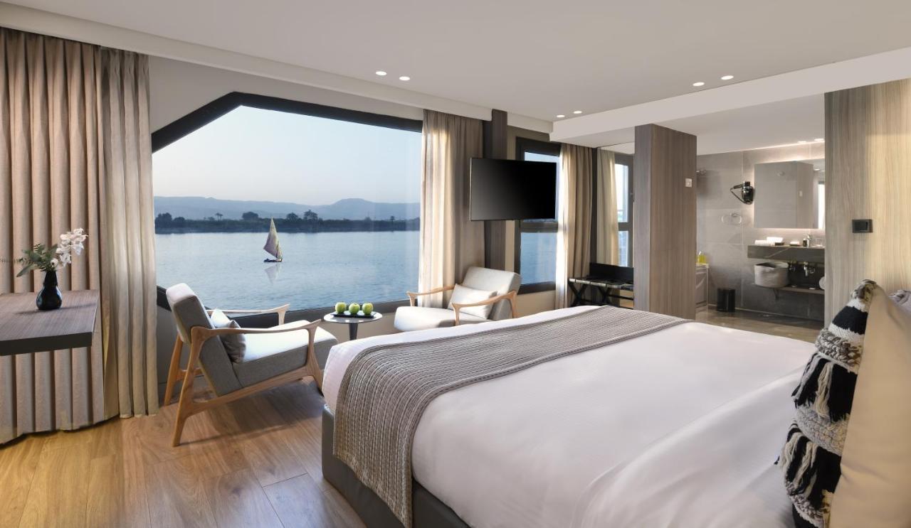 Historia: Nile Cruise Boutique Hotel Luxor Exterior photo