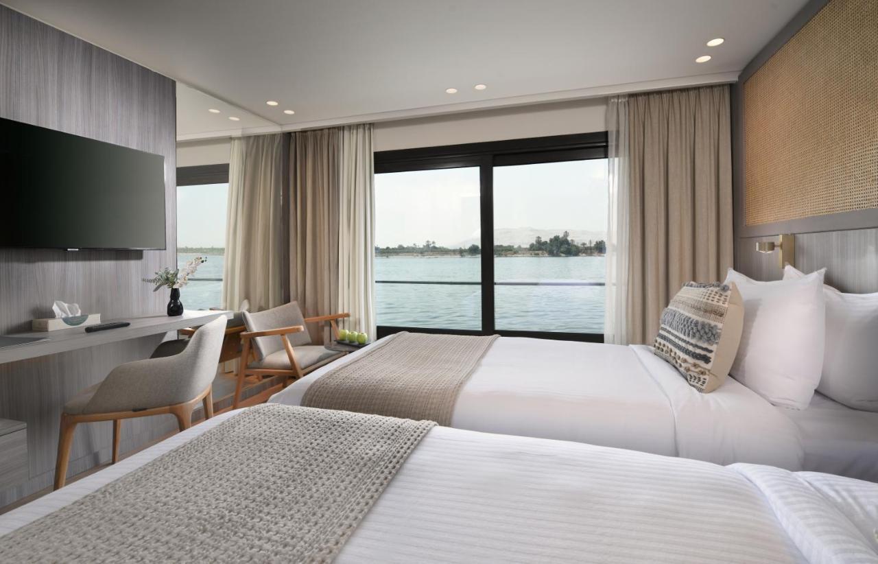 Historia: Nile Cruise Boutique Hotel Luxor Exterior photo
